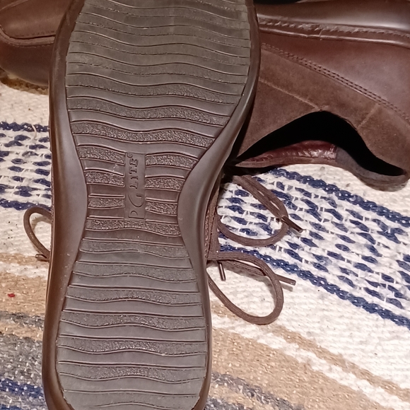 PG LITE brown leather shoes - Picture 4 of 4